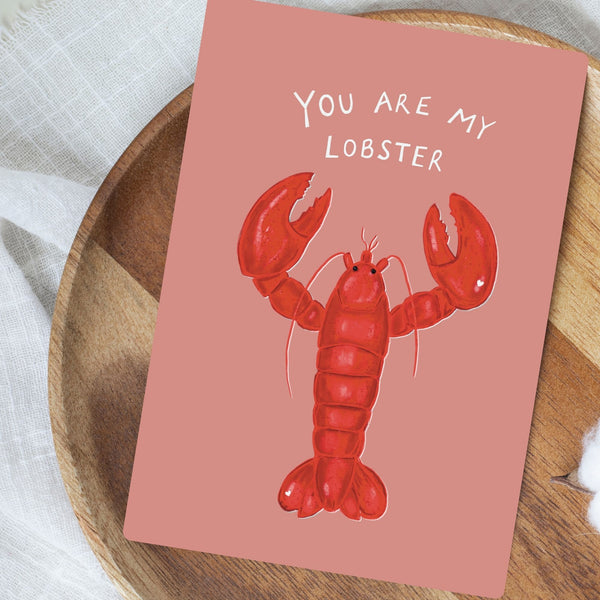 You Are My Lobster Card