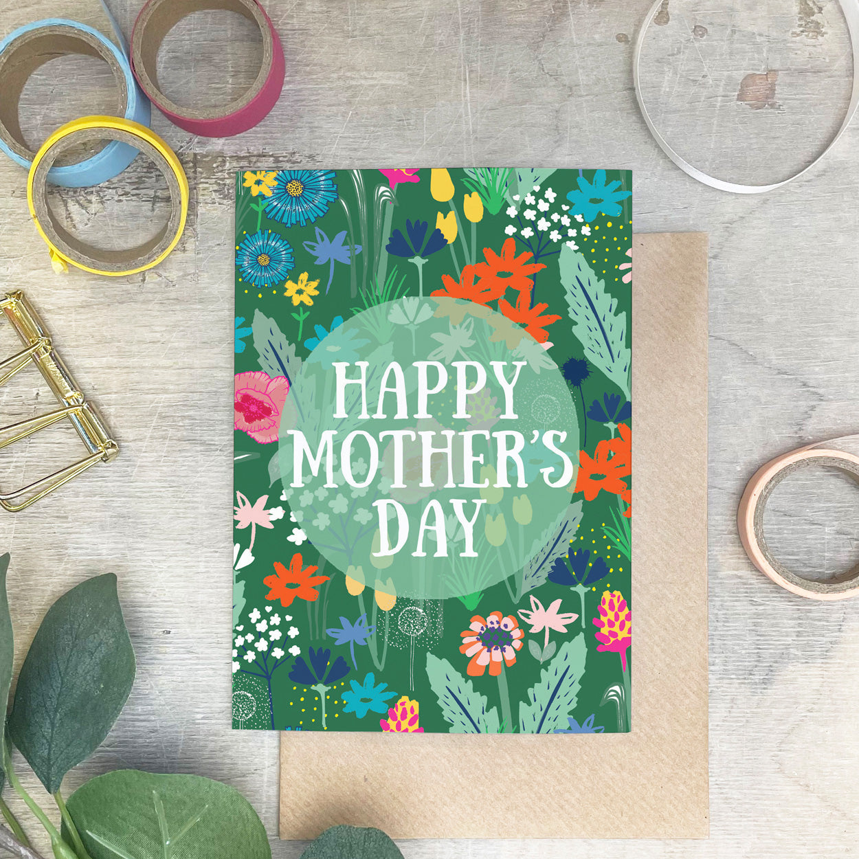 Wildflower Happy Mother's Day Card - Martha and Hepsie