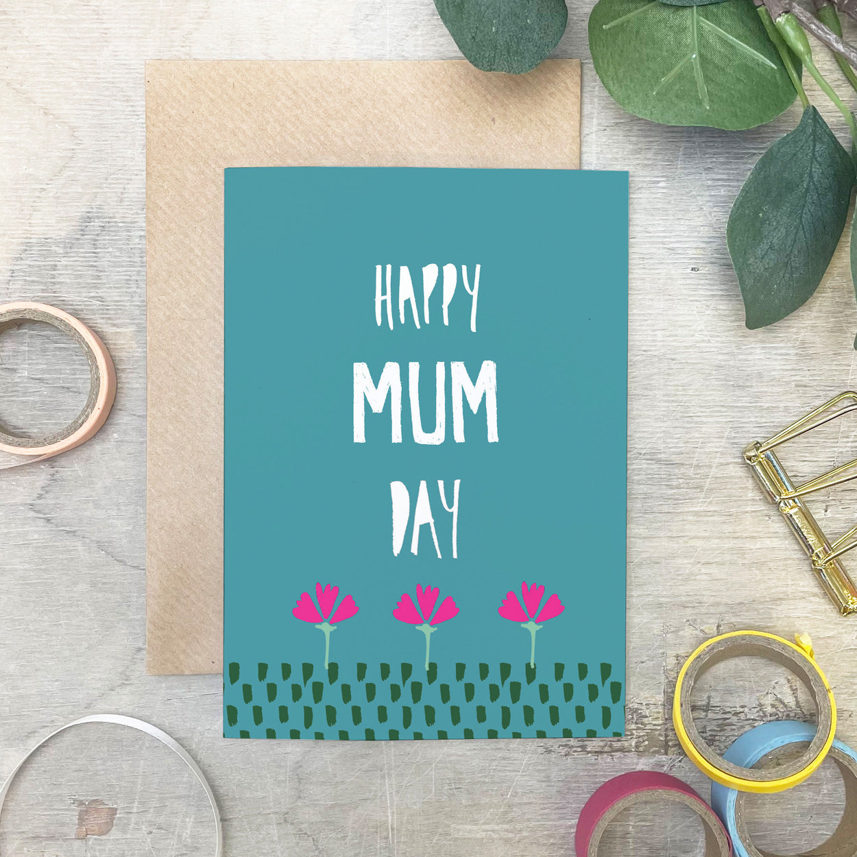 Flower Mother's Day Card - Martha and Hepsie