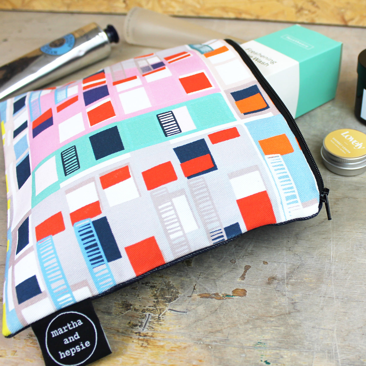 Park Hill Sheffield Wash Bag - Martha and Hepsie