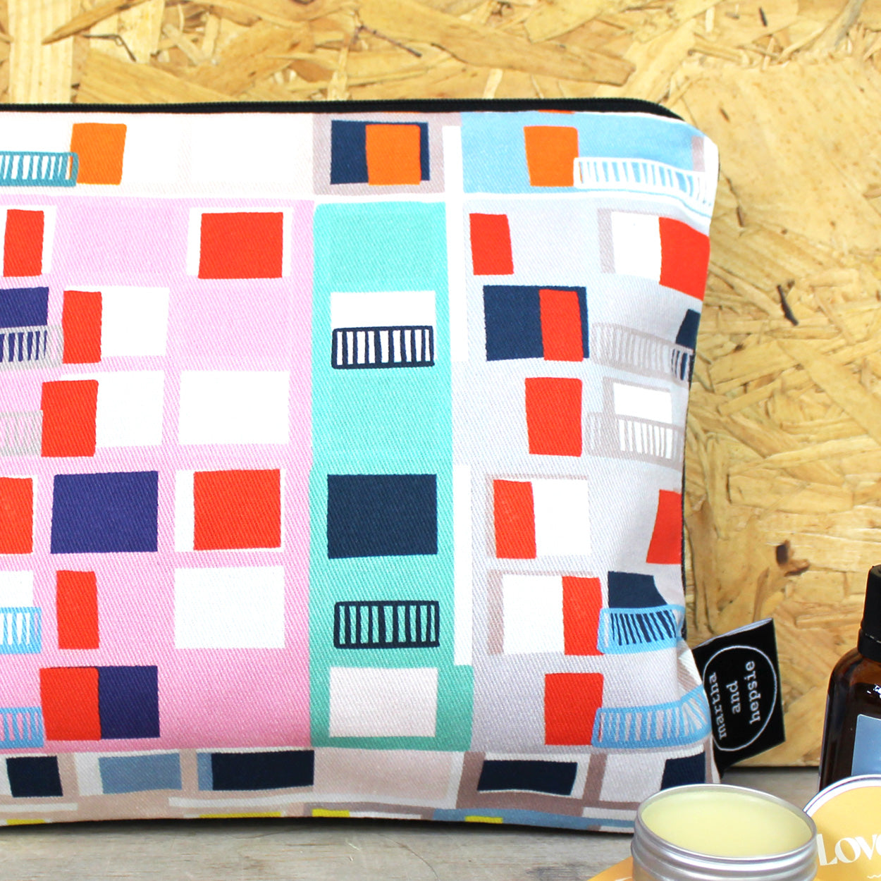 Park Hill Sheffield Wash Bag - Martha and Hepsie