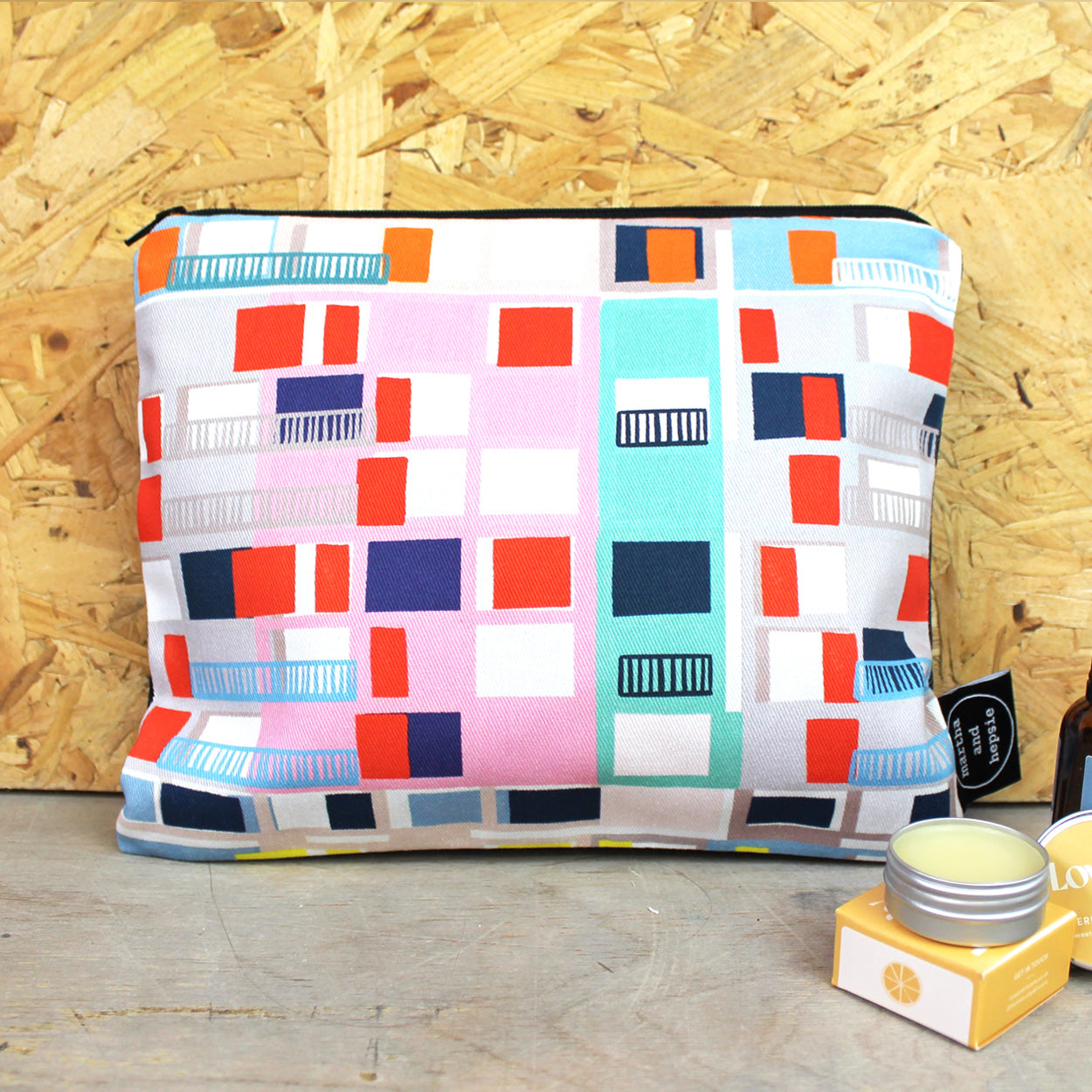 Park Hill Sheffield Wash Bag - Martha and Hepsie