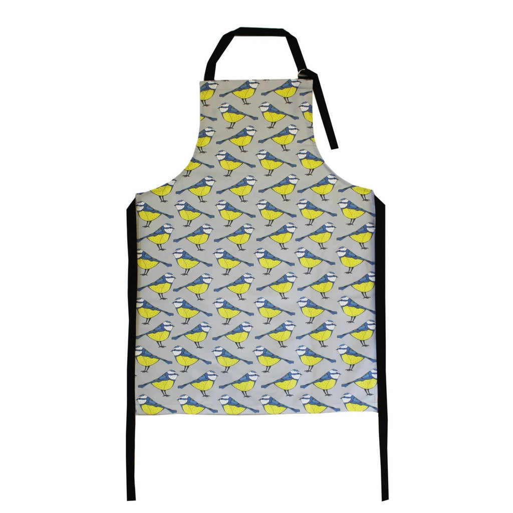 Blue Tit Kitchen Apron - Martha and Hepsie
