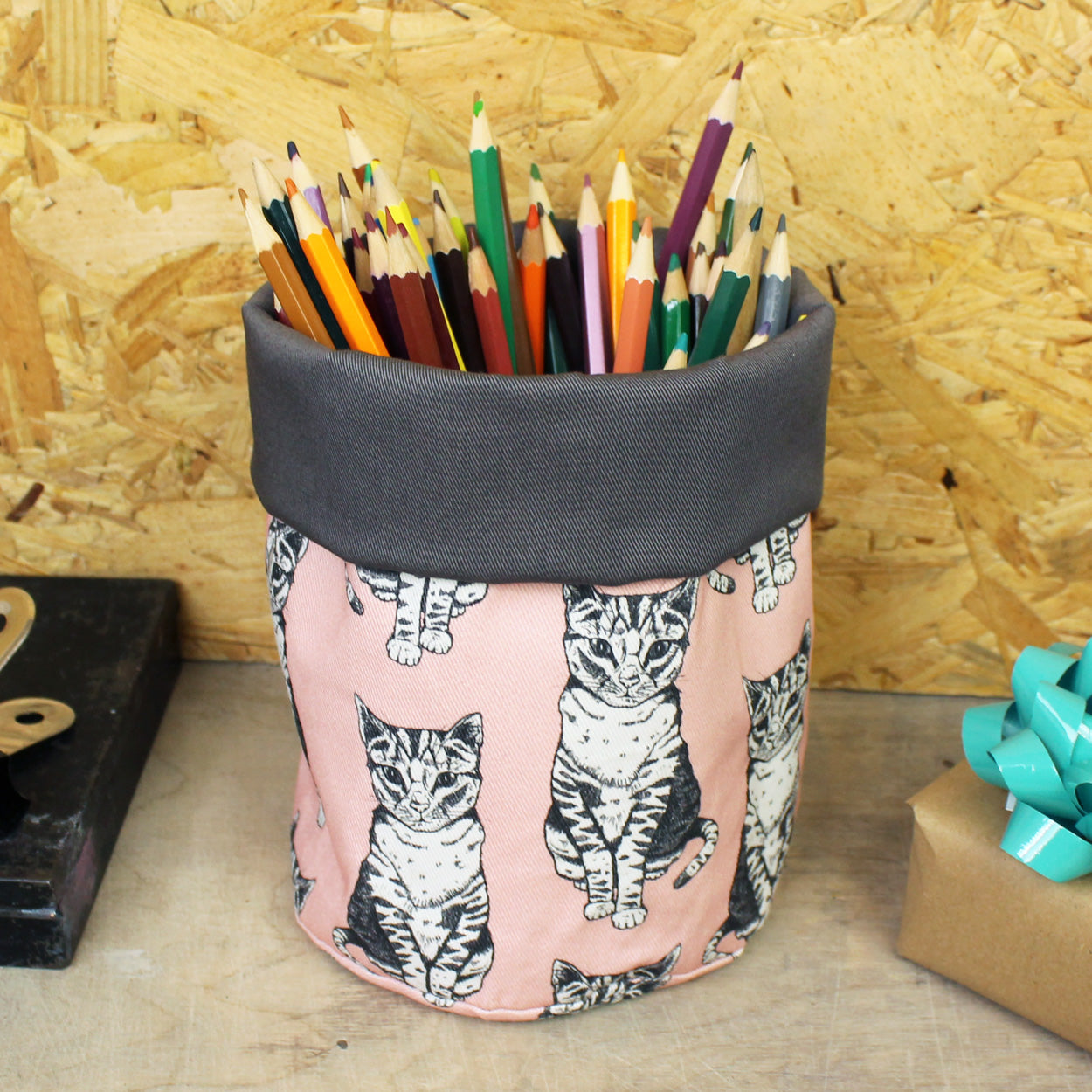 Cat Storage Basket - Martha and Hepsie