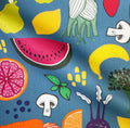 Fruit & Veg Fabric - Martha and Hepsie
