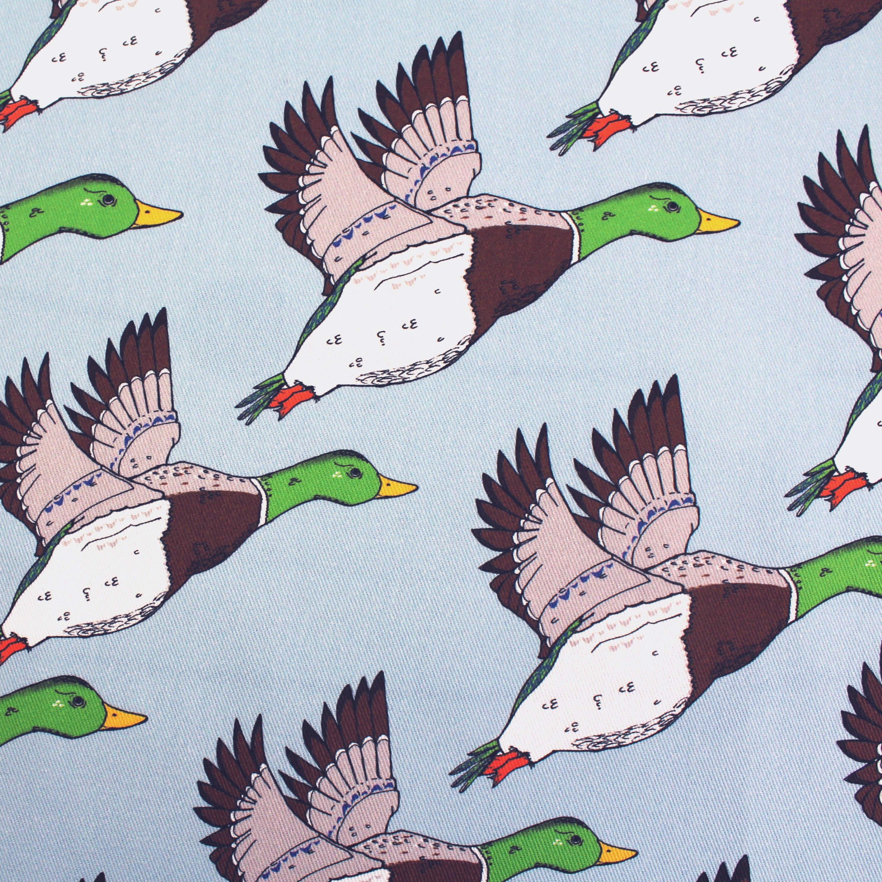 Flying Ducks Fabric - Martha and Hepsie