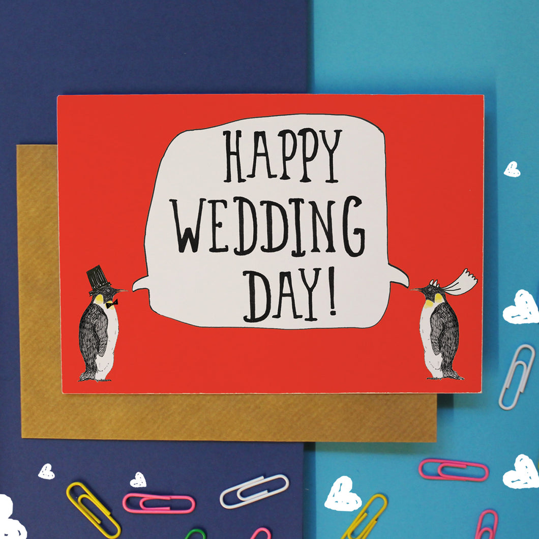 Happy Wedding Card - Martha and Hepsie