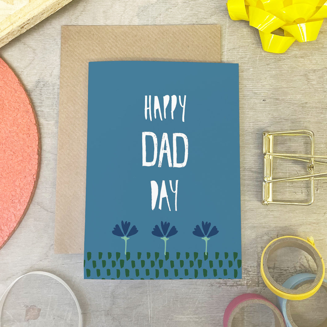 Flower Father's Day Card