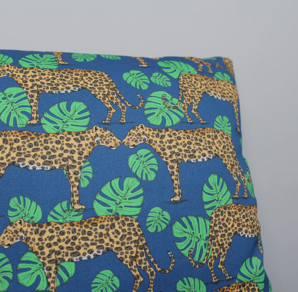 Leopard Cushion - Martha and Hepsie