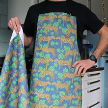 Load image into Gallery viewer, Leopard Apron and matching tea towel
