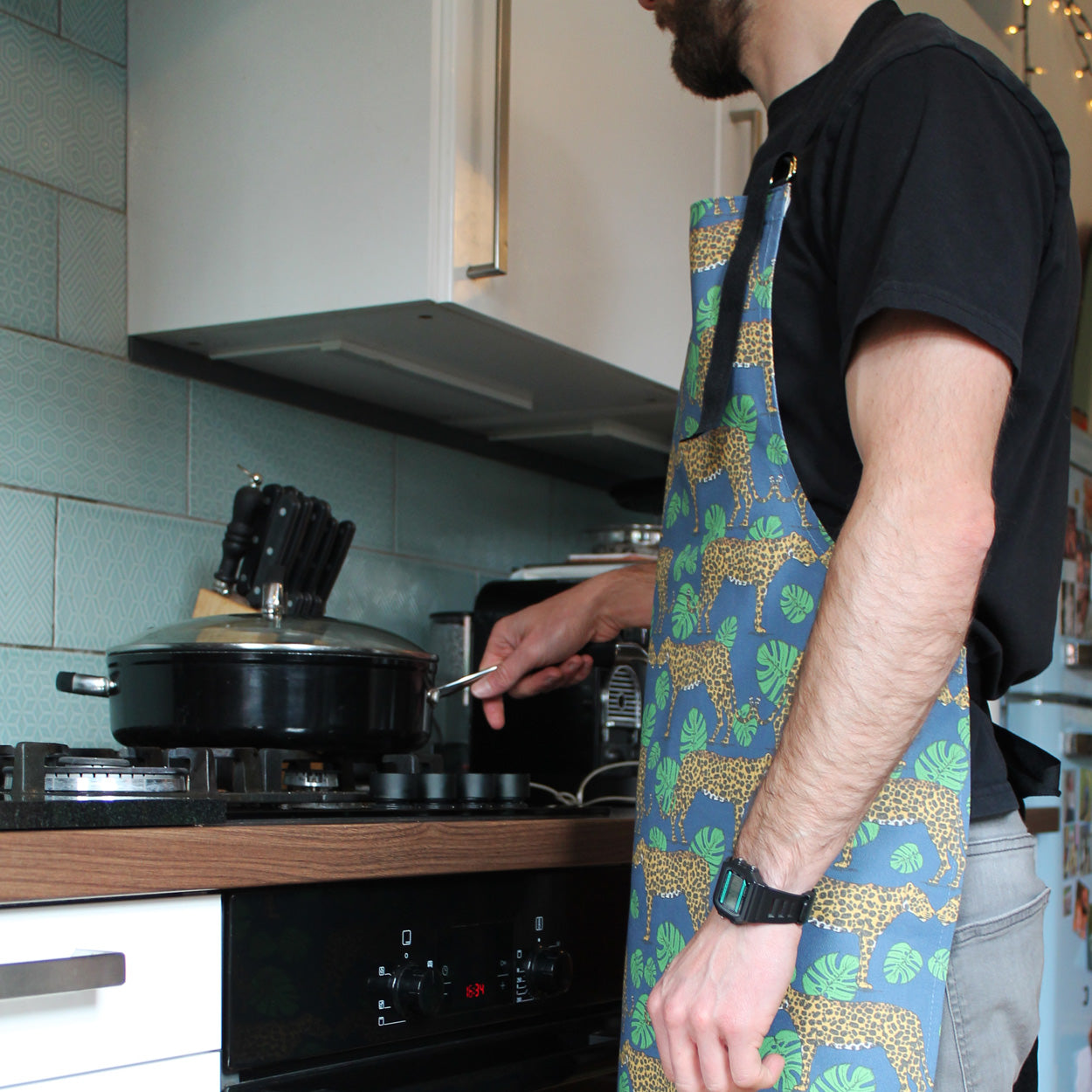 leopard Print Apron