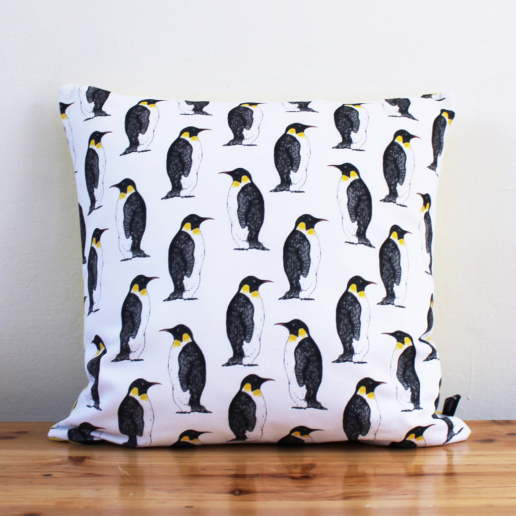 Penguin Cushion - Martha and Hepsie