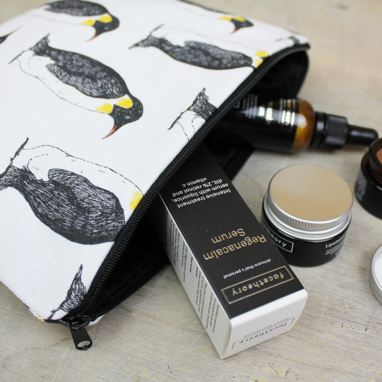 Penguin Wash Bag - Martha and Hepsie