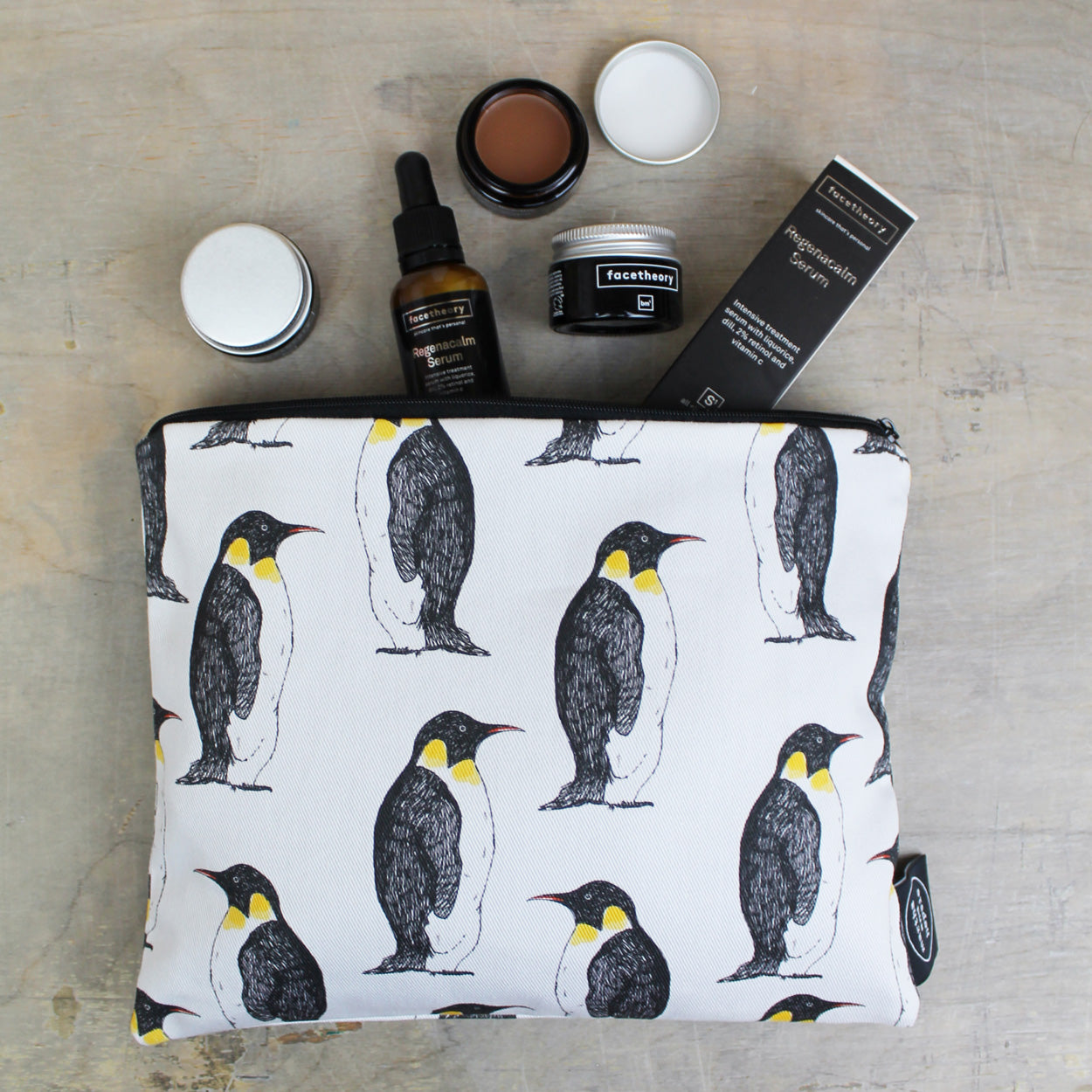 Penguin Wash Bag - Martha and Hepsie