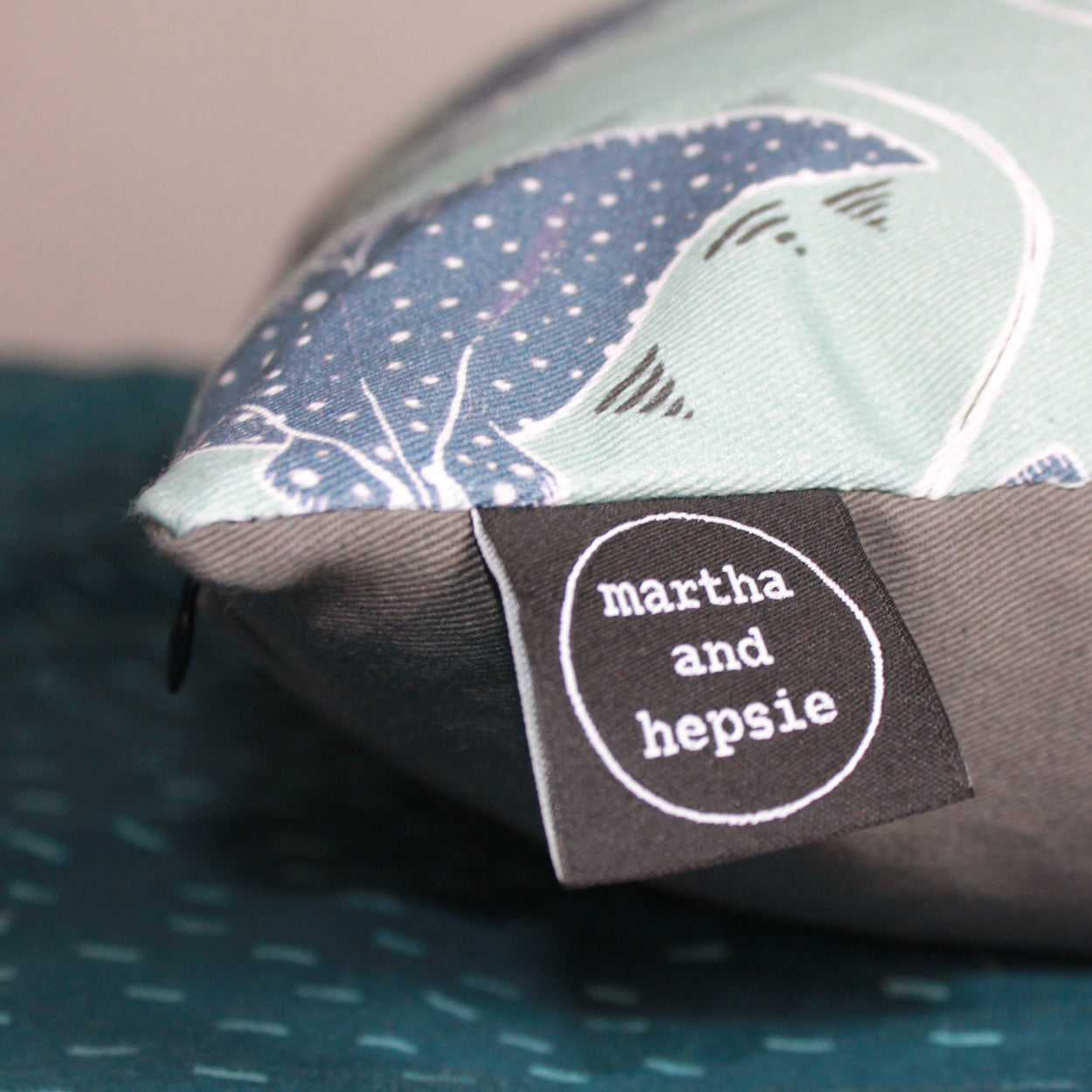 Ray Sea Life Cushion - Martha and Hepsie