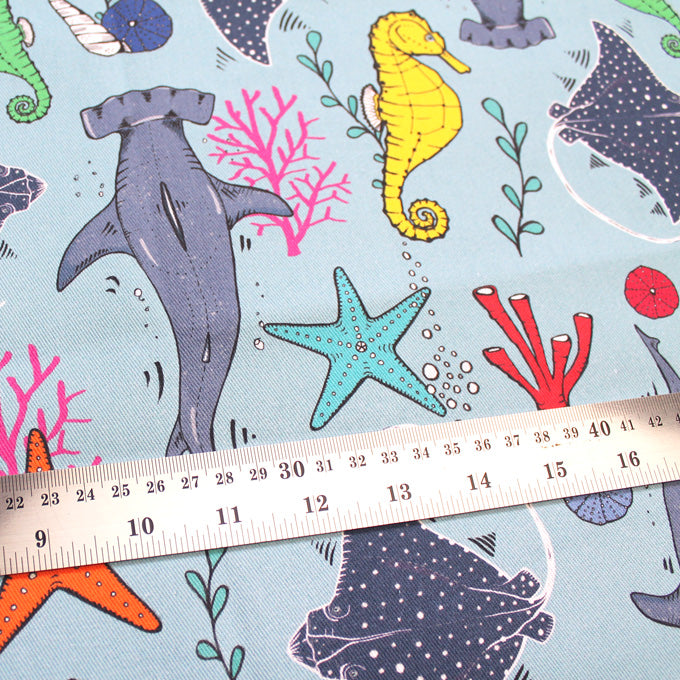 Under The Sea Reef Fabric - Martha and Hepsie