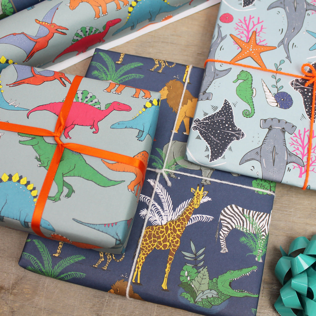 Mixed Kids Gift Wrap Pack - Martha and Hepsie