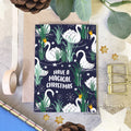 Swan Christmas Card - Limited Edition - Martha and Hepsie