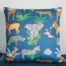Load image into Gallery viewer, Safari animal cushion
