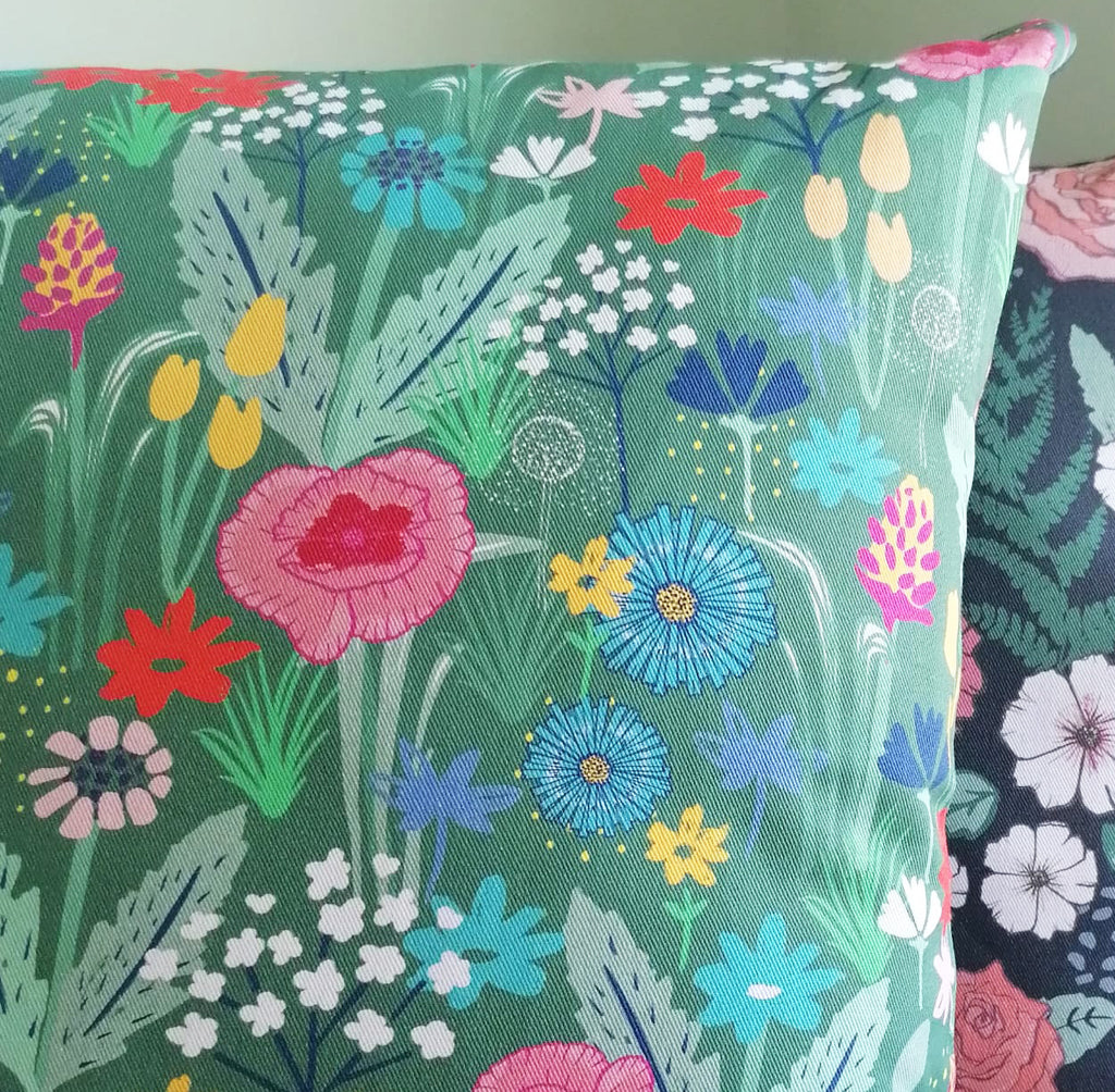 Wildflower Cushion - Martha and Hepsie