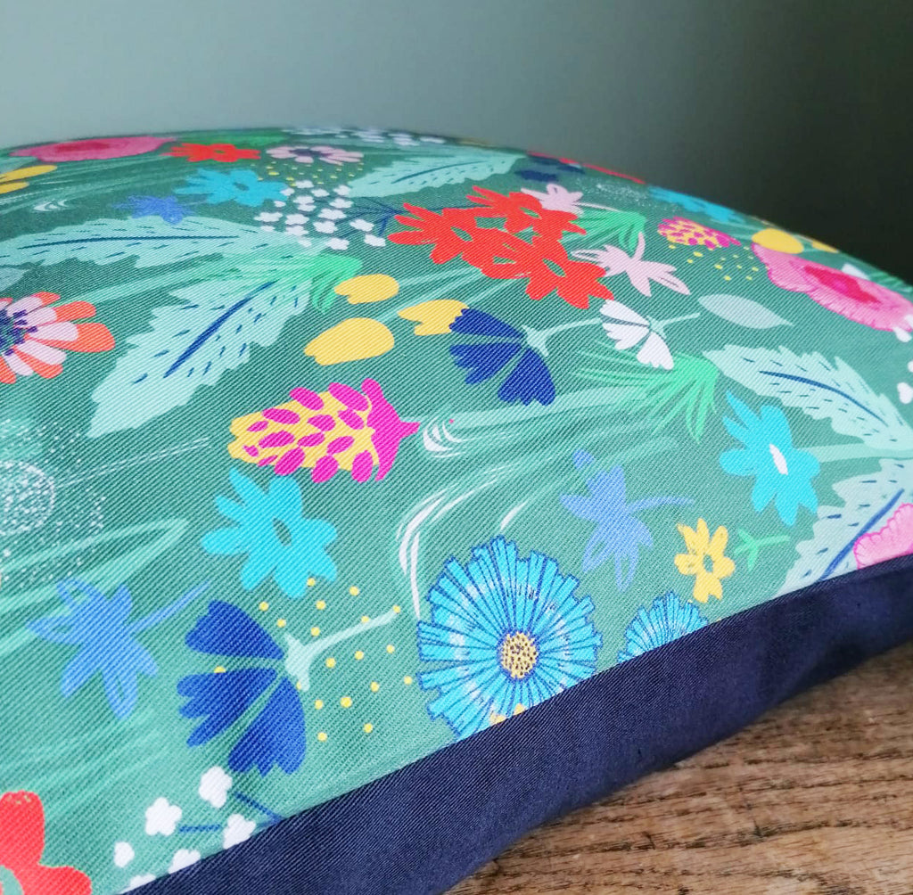 Wildflower Cushion - Martha and Hepsie