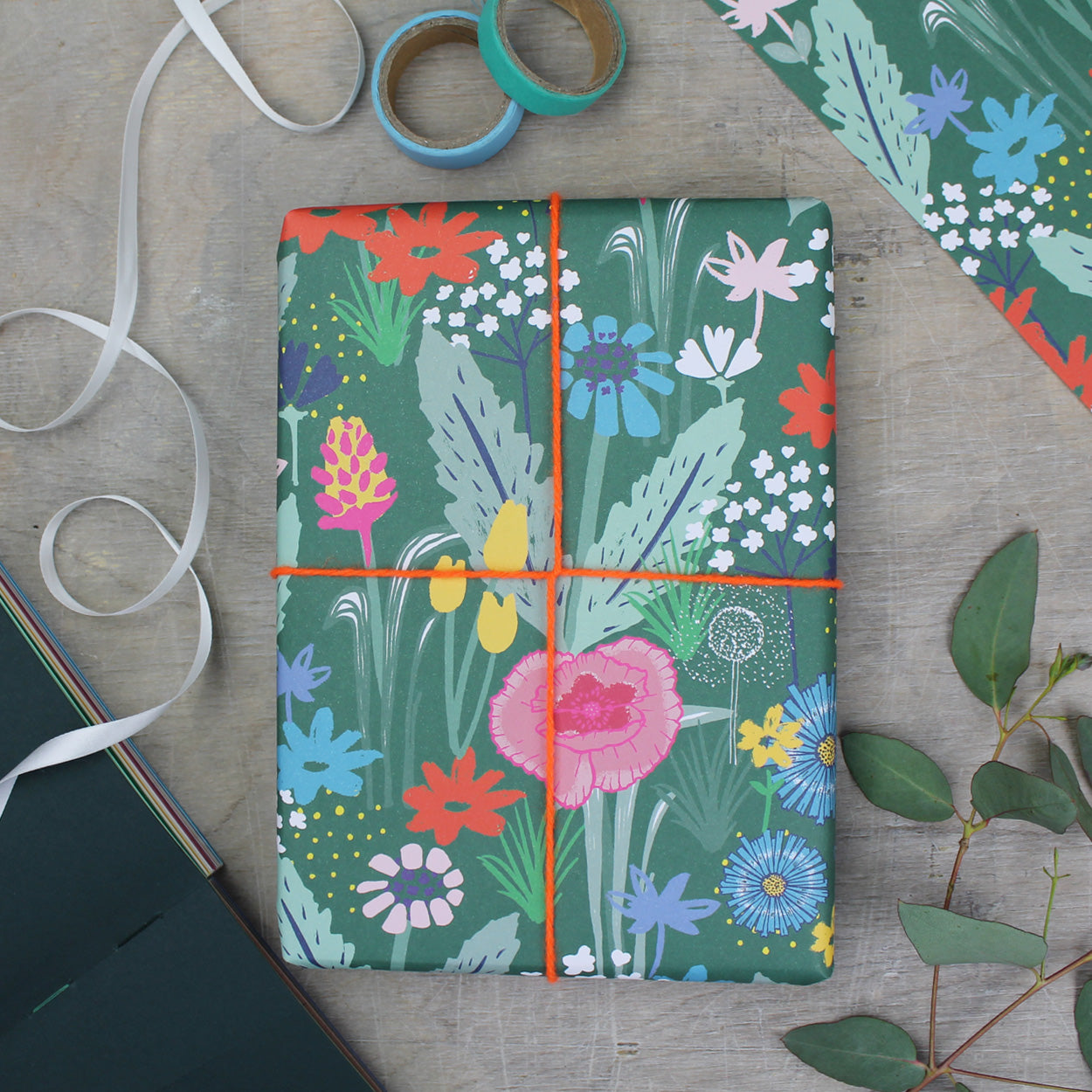 Mixed Botanical Gift Wrap Pack - Martha and Hepsie