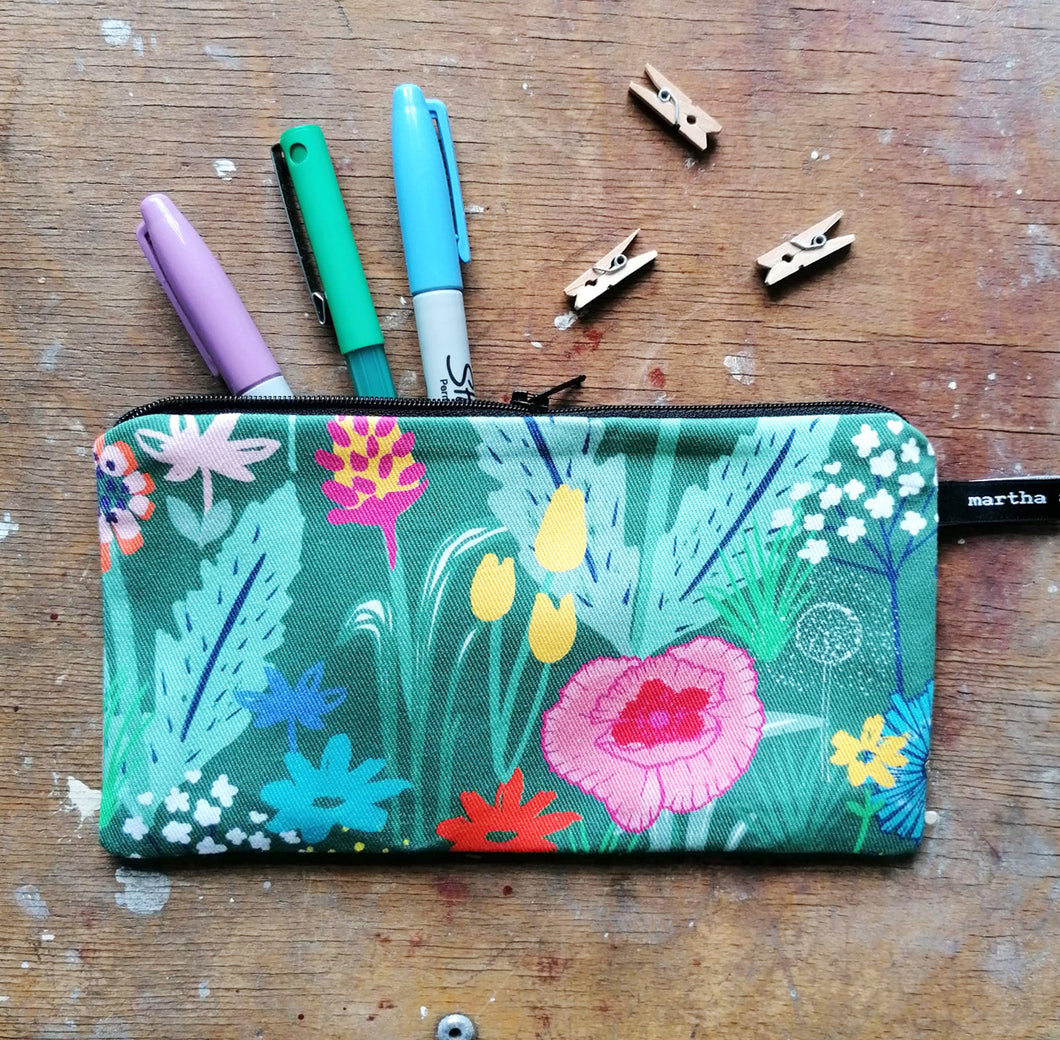 Wildflower Pencil Case