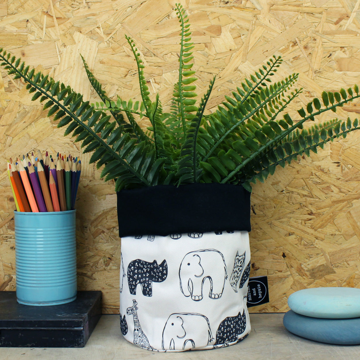 Baby Animals Storage Basket - Martha and Hepsie