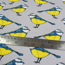Load image into Gallery viewer, Blue Tit Bird Fabric - Martha and Hepsie
