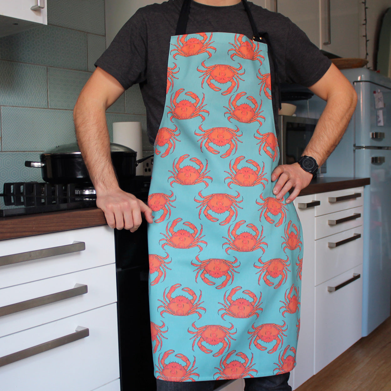 Crab Kitchen Apron - Martha and Hepsie