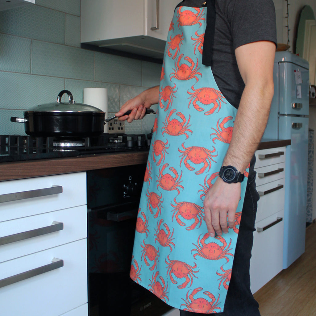 Crab Kitchen Apron - Martha and Hepsie