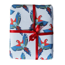 Load image into Gallery viewer, Tropical Parrot Gift Wrap - Martha and Hepsie
