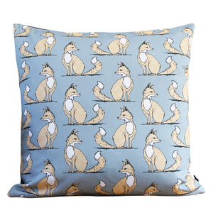 Grey Fox Cushion - Martha and Hepsie