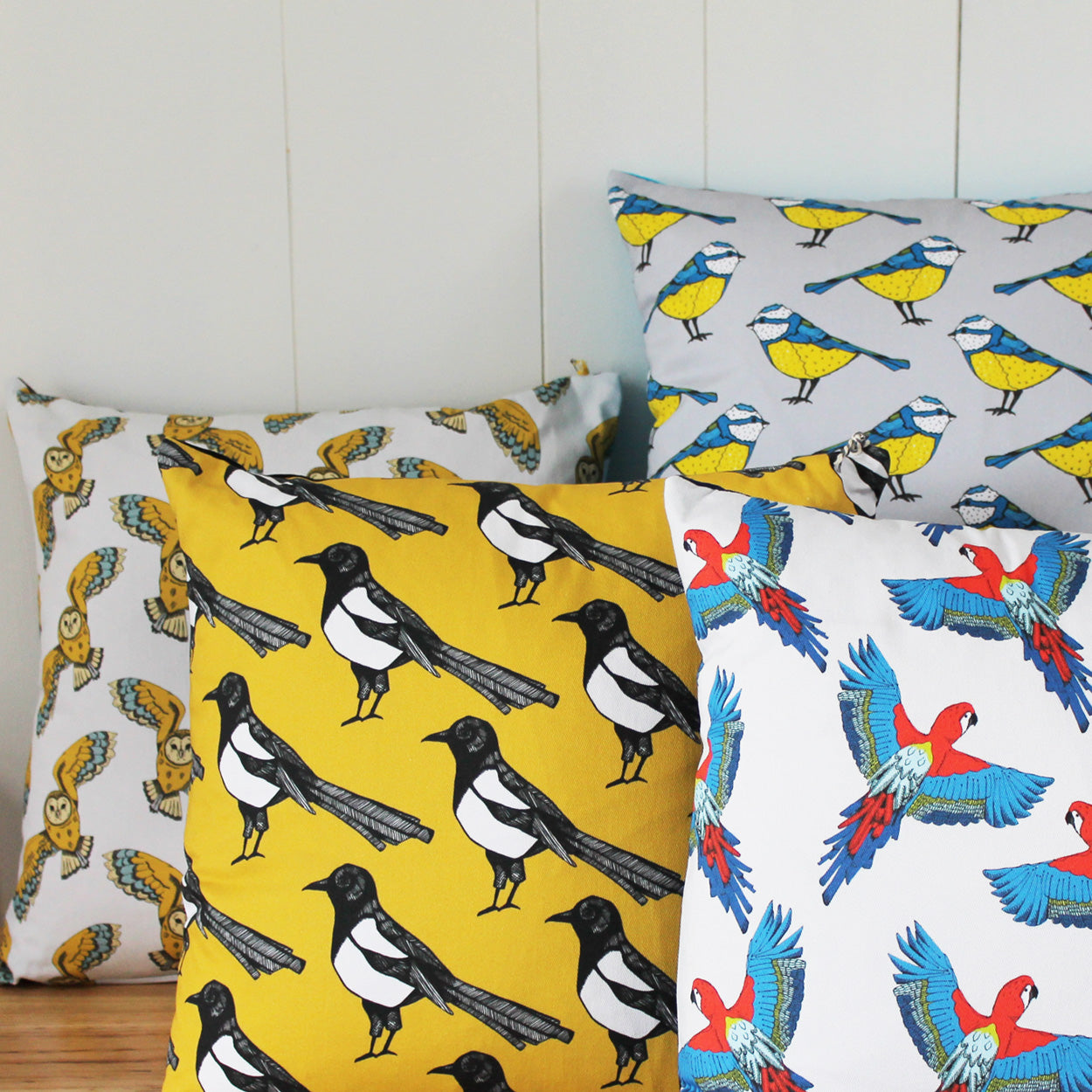 Owl Cushion - Martha and Hepsie