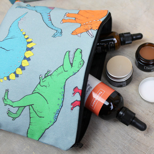 Dinosaur Wash Bag - Martha and Hepsie