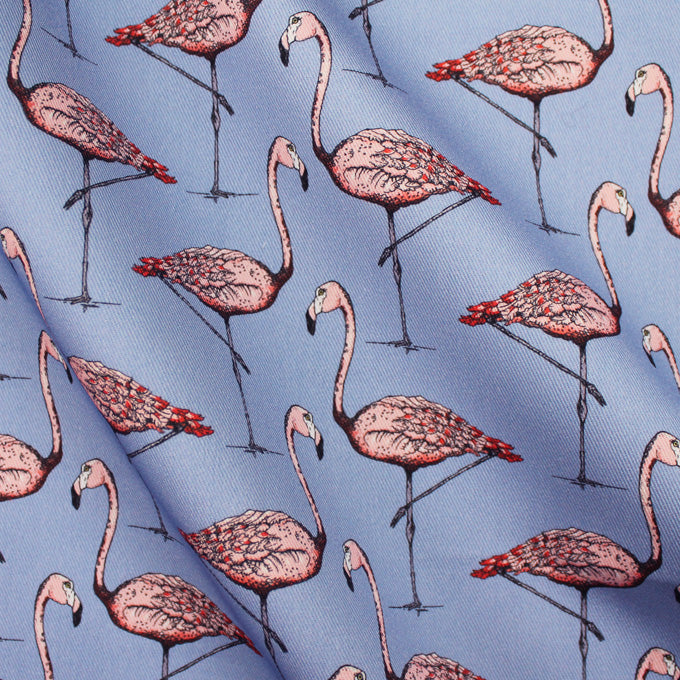Flamingo Fabric - Martha and Hepsie