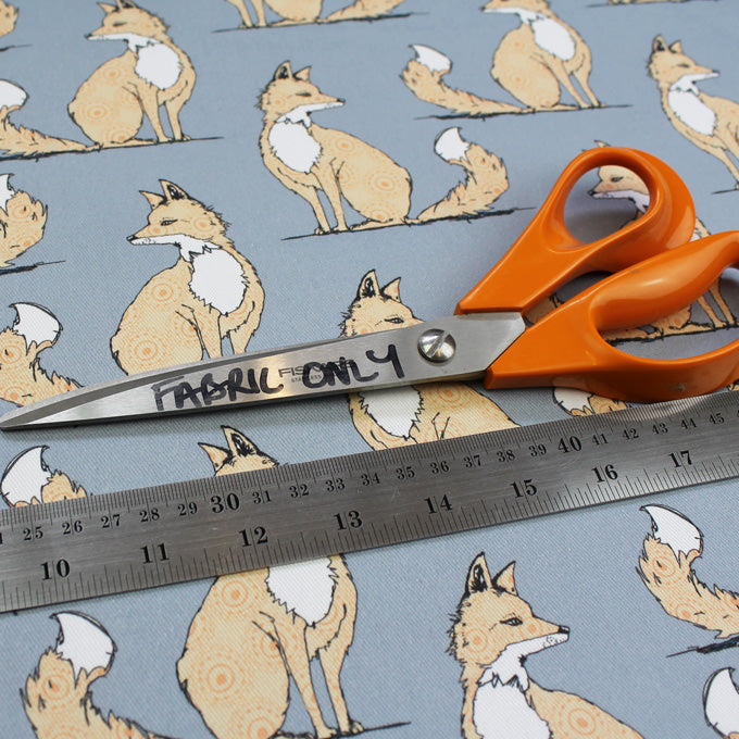 Grey Fox Fabric - Martha and Hepsie