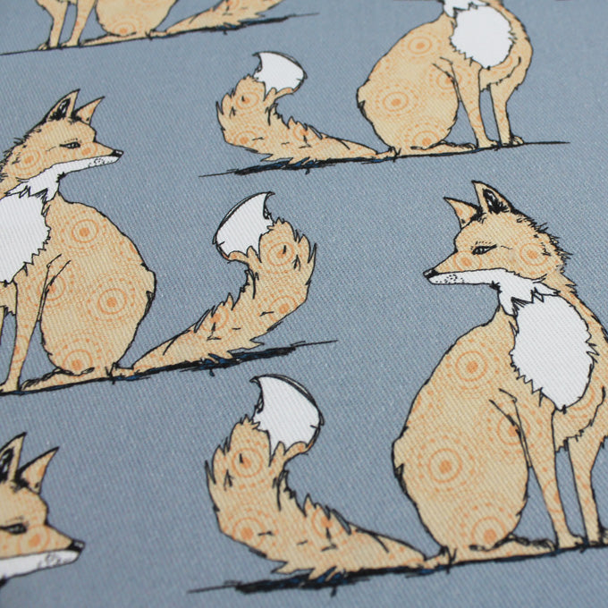 Grey Fox Fabric - Martha and Hepsie
