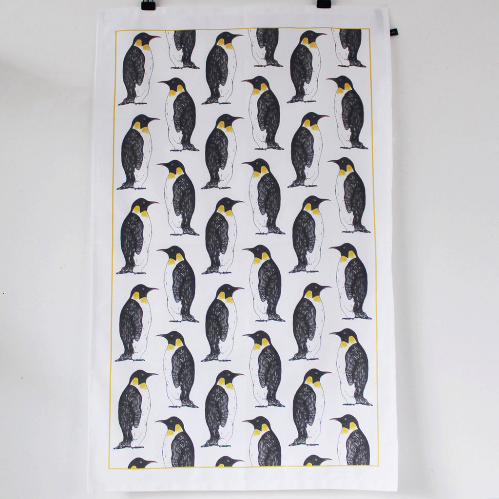 Penguin Tea Towel - Martha and Hepsie