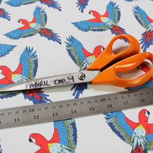 Tropical Parrot Fabric - Martha and Hepsie