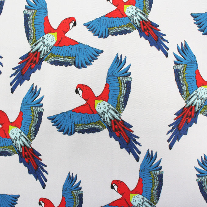 Tropical Parrot Fabric - Martha and Hepsie