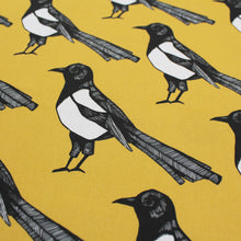 Load image into Gallery viewer, Yellow Magpie Fabric - Martha and Hepsie
