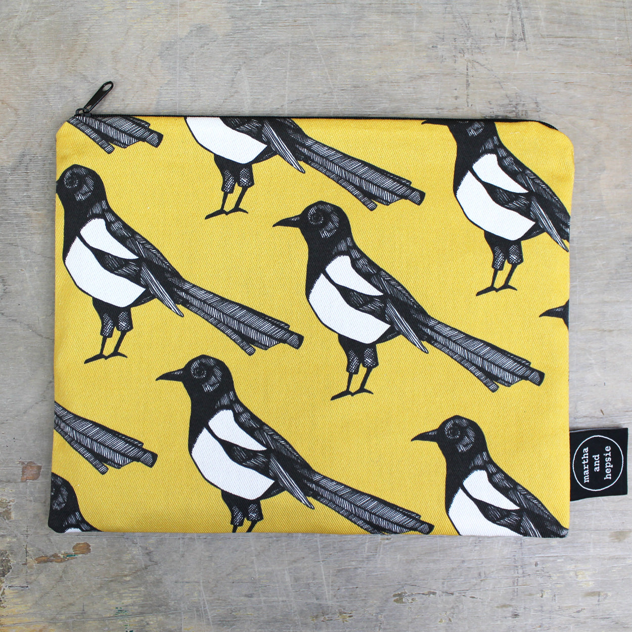 Magpie Wash Bag - Martha and Hepsie