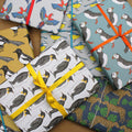 Mixed Animal and Bird Gift Wrap Pack - Martha and Hepsie