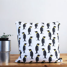 Load image into Gallery viewer, Monochrome Penguin Fabric - Martha and Hepsie
