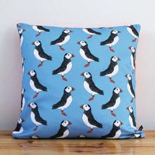 Load image into Gallery viewer, Puffin Cushion - Martha and Hepsie
