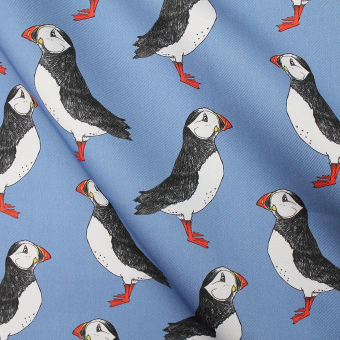 Puffin Fabric - Martha and Hepsie