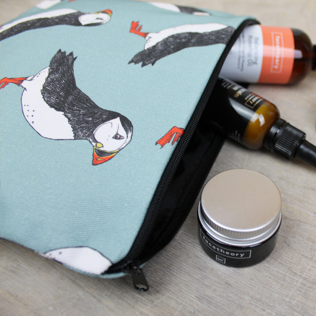 Puffin Wash Bag - Martha and Hepsie